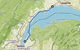 TCS Slow Camping Veloroute Martigny - Morges