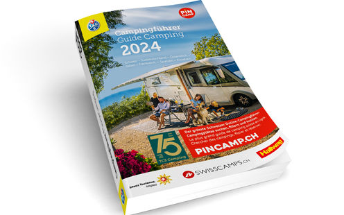 Campingführer Schweiz und Europa 2024