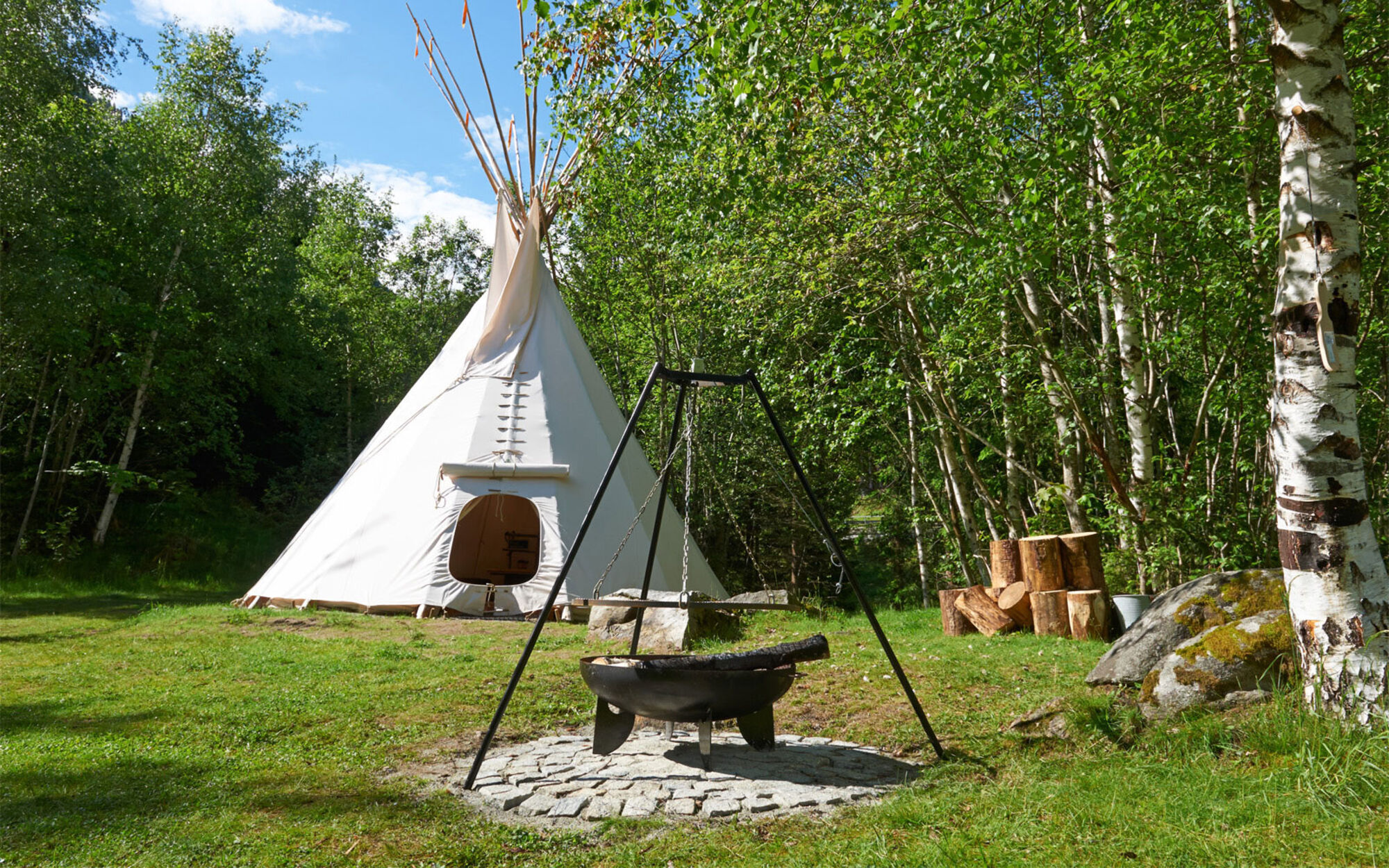 Camping tipi on sale