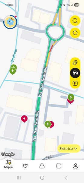 Seleziona una stazione di ricarica