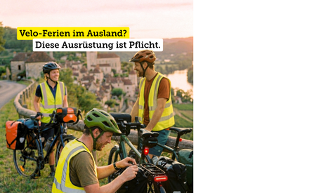 Ausrüstungspflicht für Radreisen