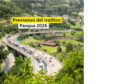 Traffico al Gottardo a Pasqua