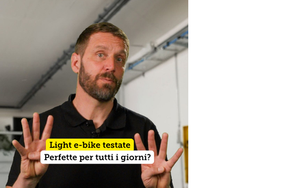 Test comparativo delle e‑bike light