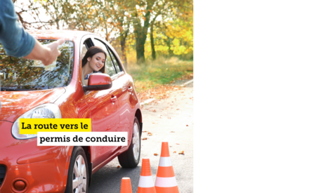 La route vers le permis de conduire