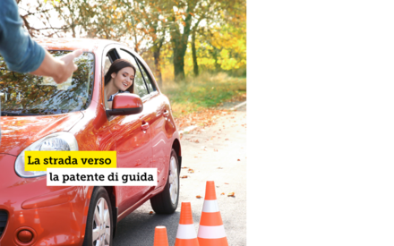 La strada verso la patente di guida