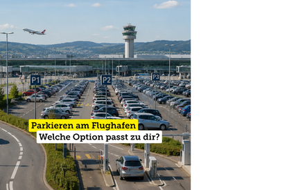 Parkieren an Schweizer Flughäfen