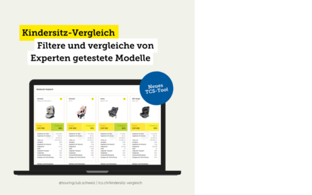 TCS Online-Portal: Kindersitz-Vergleich
