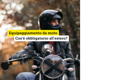Quale equipaggiamento da moto è obbligatorio all'estero?