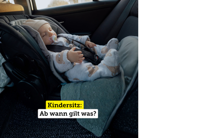 Kinder im Auto richtig sichern
