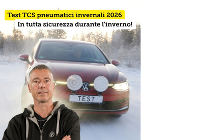 Test TCS pneumatici invernali 2026