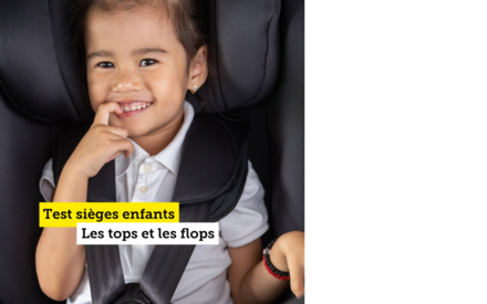 Test de sièges pour enfants automne 2023