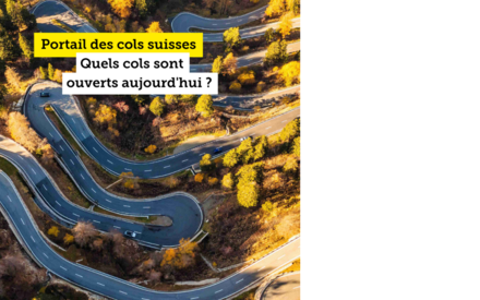 Portail TCS des cols suisses 