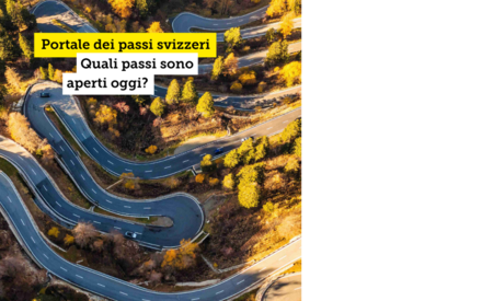 Portale TCS dei passi svizzeri