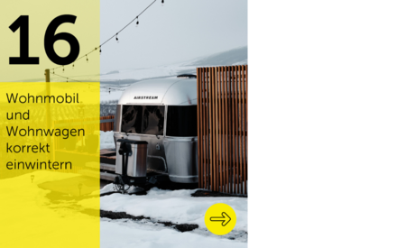 Wohnmobil und Wohnwagen korrekt einwintern