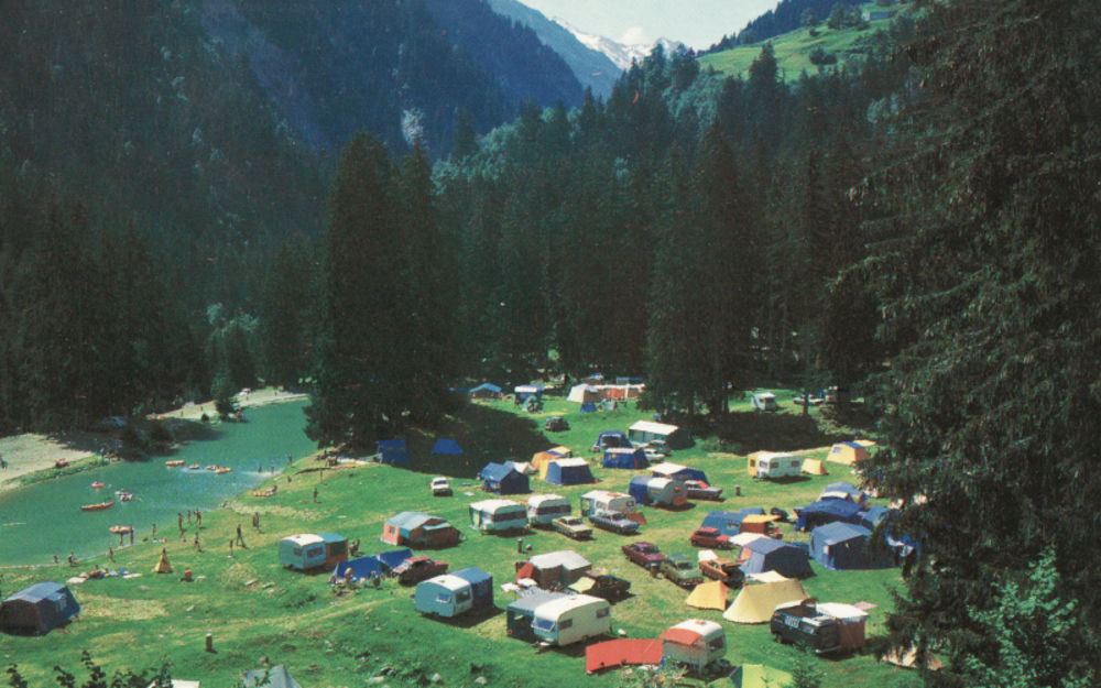 TCS Camping Disentis - à l'époque