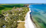 Der Weg zum Strand ist vom Stellplatz nicht weit zur Ostsee