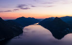 Tramonto Lugano - Foto: Marcel Hauser