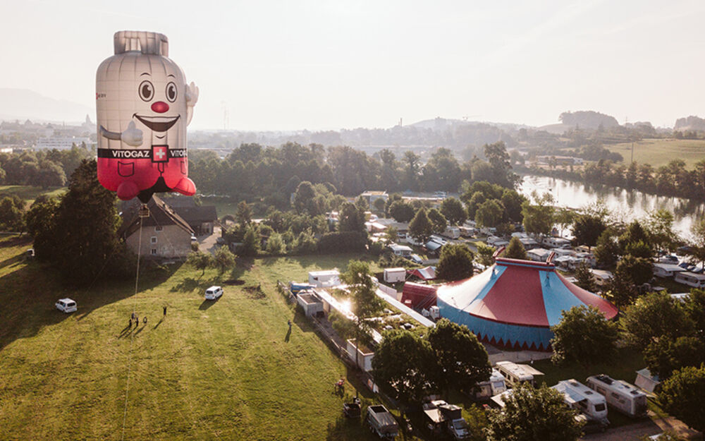 Luftballon fahren - Unser Partner Vitogaz