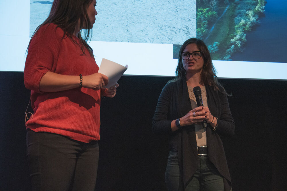 Monika Buser, Moderatrice / Gabriella Rolfo, Responsabile del marketing Campofelice Camping Village