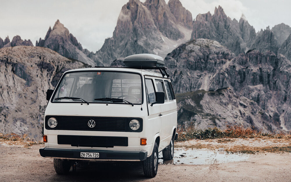 Camper: Auf MyCamper findest du vom Klassiker VW Bulli T2 bis zum modernen VW California alle Arten von Campern.