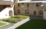 Nordhof mit Plantaturm Museum / ©Stiftung Pro Kloster St. Johann in Müstair