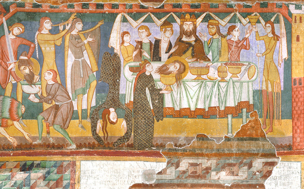 Murale romanico / ©Fondazione Pro Kloster St. Johann a Müstair