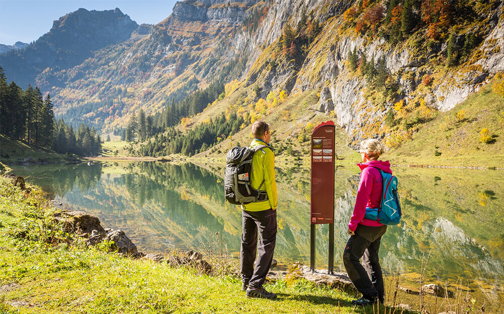 GeoPhänomene-Weg am Talalpsee / © UNESCO-Welterbe Tektonikarena Sardona