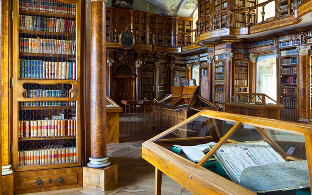 Bibliothèque de l'abbaye © Roland Gerth