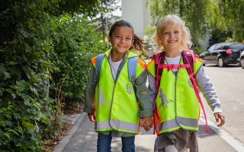 Schulbeginn - Achtung Kinder