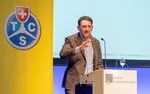 Claudio Erdin an der DV der Sektion Aargau