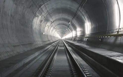 Gotthard Bahn-Tunnel