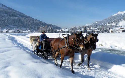 Winterausflug - Schlittenfahrt Davos Sertig
