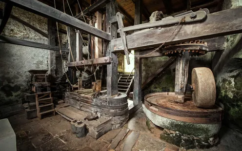 Wasserrad &amp; Ölmühle Böttstein