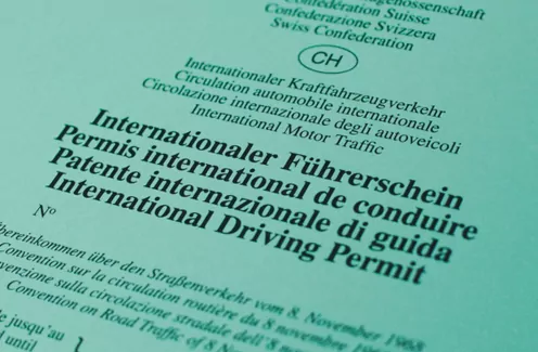 Internationaler Führerschein für die Auslandsreise