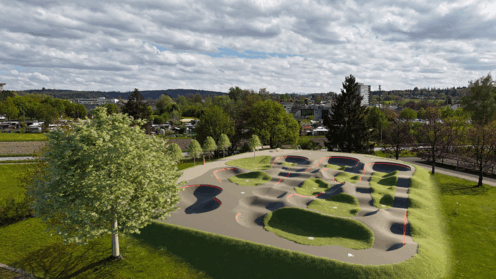 Langenthal: Pumptrack im «Hard» wird gebaut