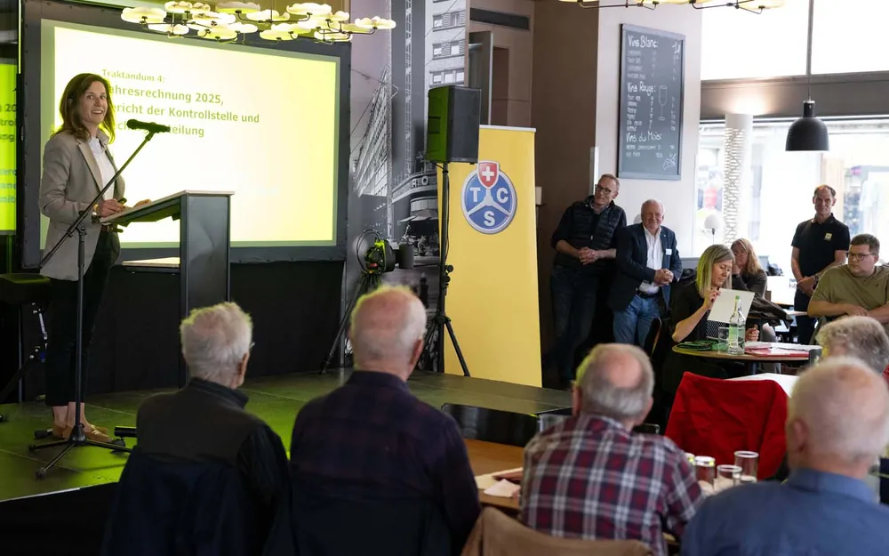 GV des TCS Biel Seeland in der Rotonde Biel, 05.05.2026