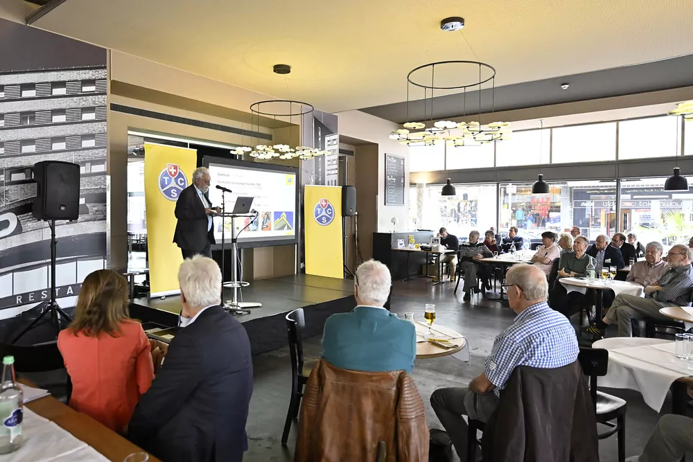 99 ordentlichen Mitgliederversammlung, TCS Sektion Biel/Bienne-Seeland im Rrestaurant La Rotonde, Biel-Bienne 30.04.2024  PHOTSTEPHANBOEGLI