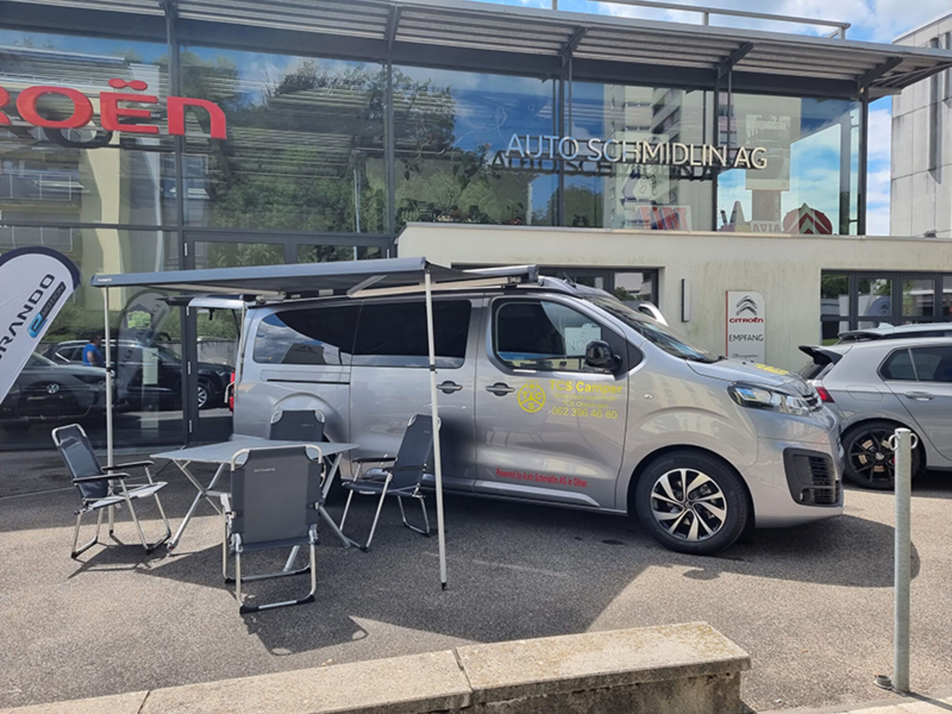 Mieten Sie unseren TCS-Camper