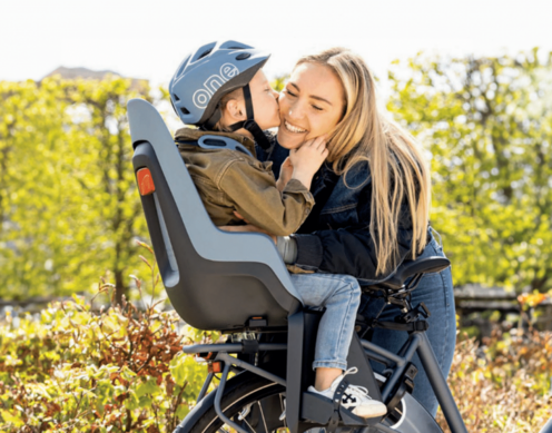 NEU im Sortiment: Velokindersitze