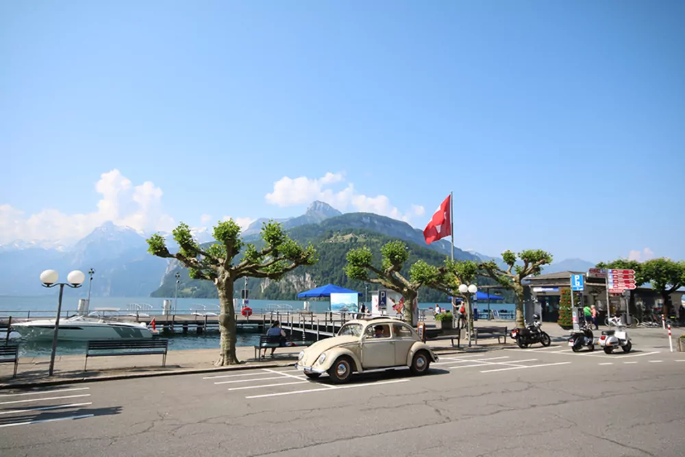 «Klassisches Fotomotiv in Brunnen»