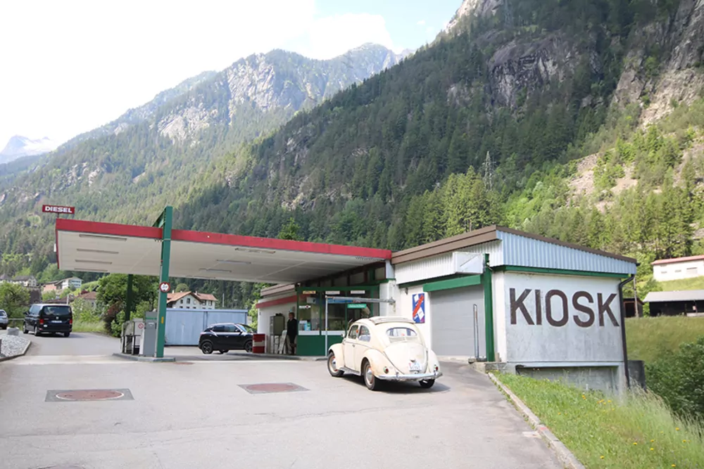 «Auch mit vollem Tank einen Halt wert!»