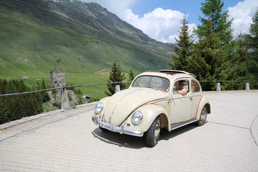 «Rillenbeton für maximalen Grip am Gotthard.»
