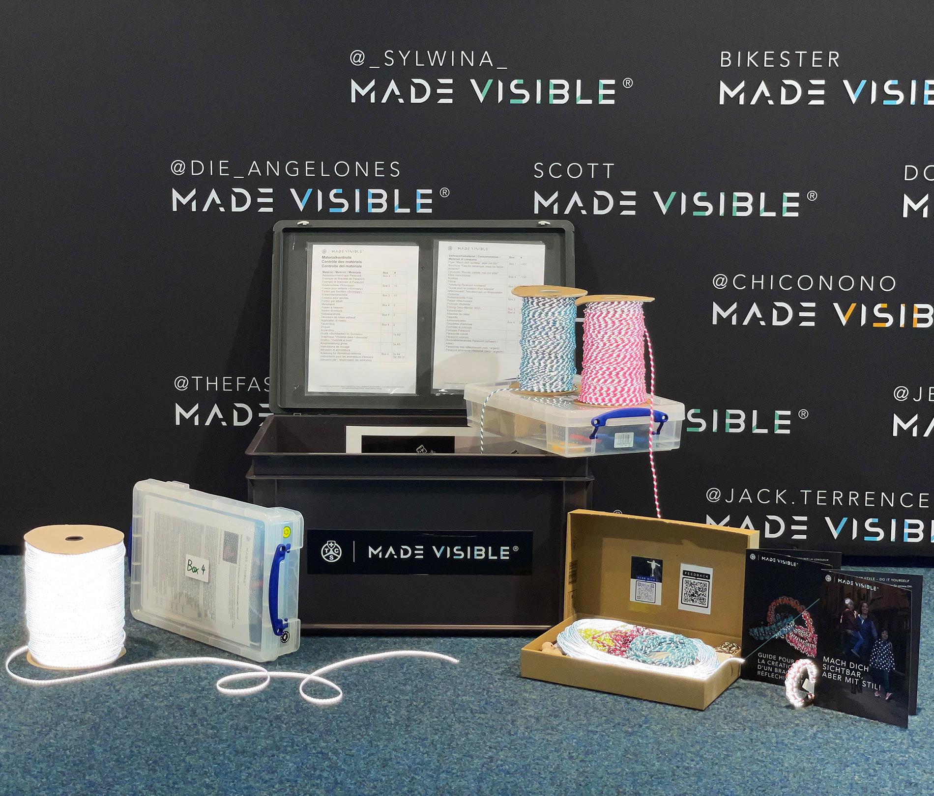 MADE VISIBLE – do-it-yourself Box - TCS Schweiz