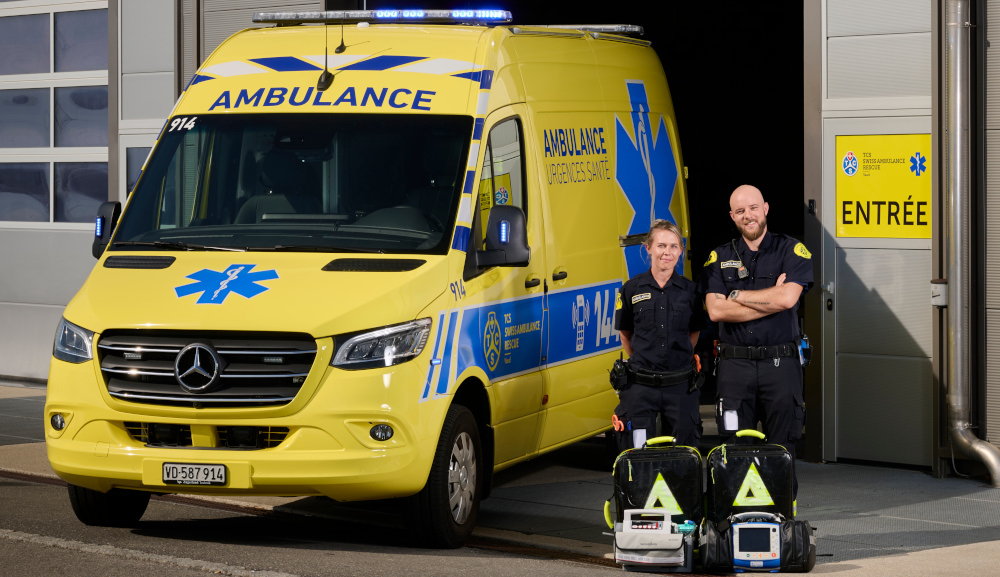 Mobile six sièges de véhicules d'ambulance de l'Hôpital d'urgence
