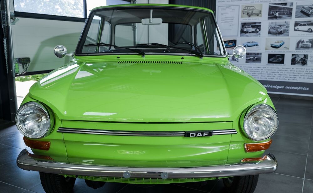 DAF. Das 1966 lancierte Stadtauto mit Variomatikgetriebe.