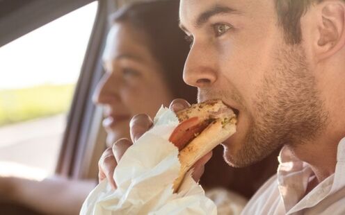 Spuntino al volante