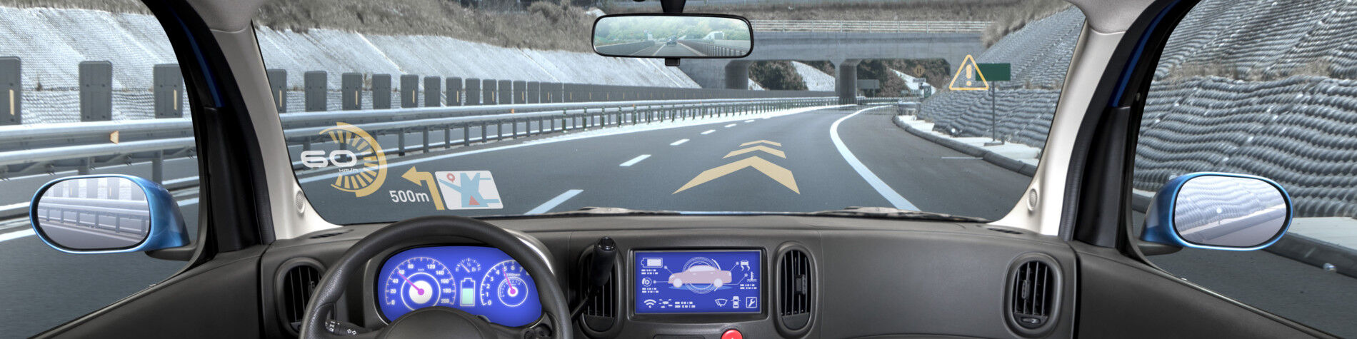 Wie funktioniert ein Head-up-Display (HUD)? GUTSCHILD KFZ-Ratgeber!