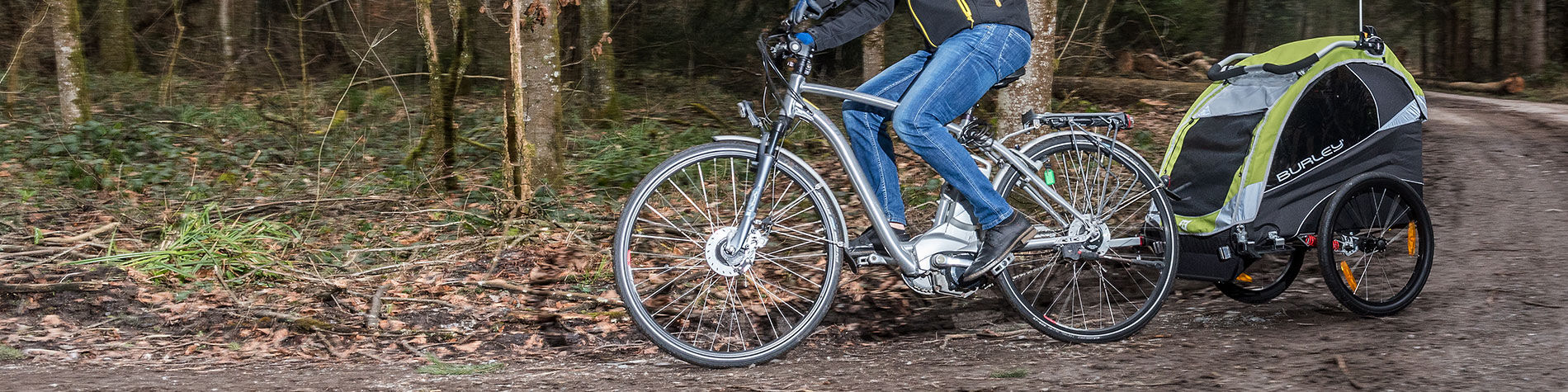 Test comparatif remorques à vélo