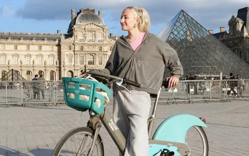 Mit dem Velo durch Paris