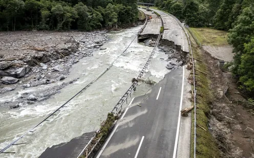 Le trafic à la merci des intempéries